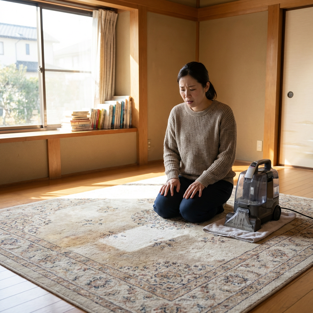 Japanese Living Room Carpet Cleaning
