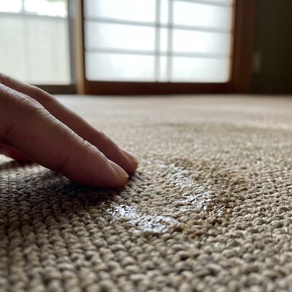 What Sticky Carpet Residue Really Is