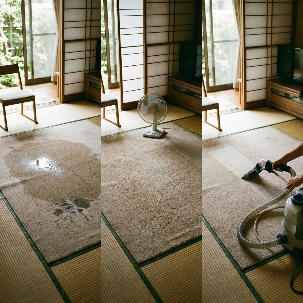 Carpet Drying Methods Comparison