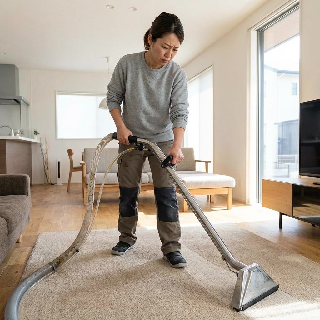 cleaning machine with water extraction