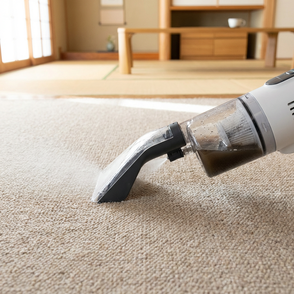 Carpet Cleaning Process