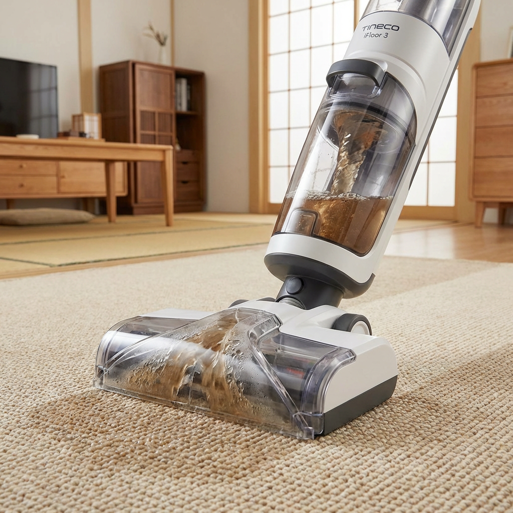 Carpet Cleaning Close-up