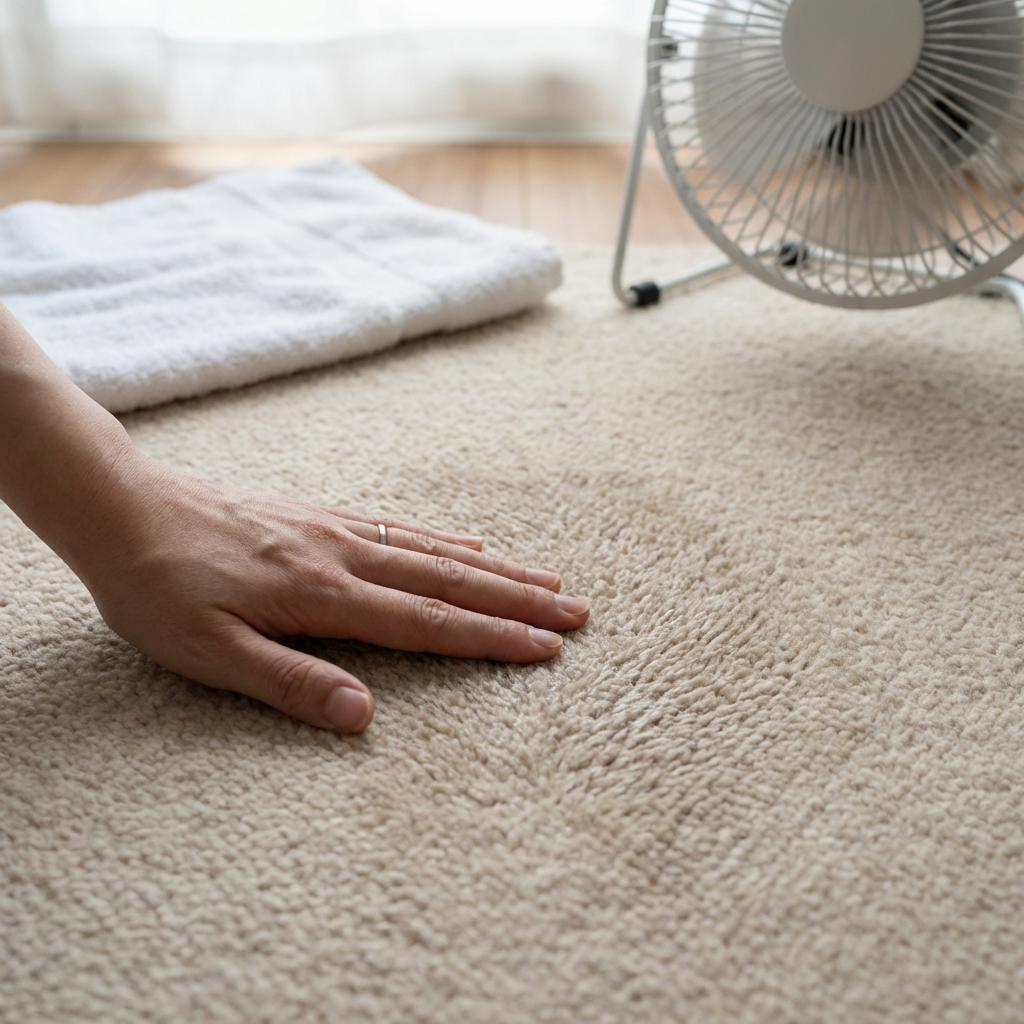 Damp Carpet in Japanese Home