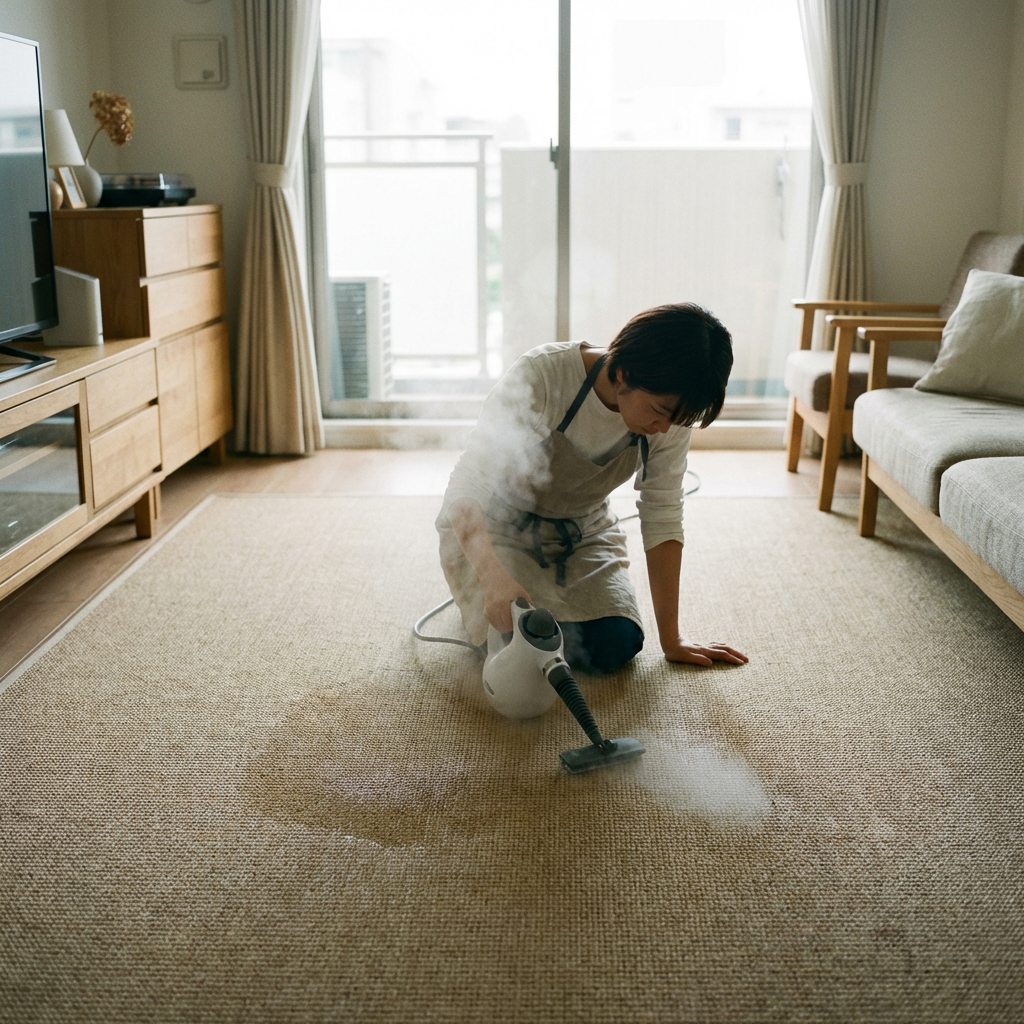 Japanese Steam Cleaner Scene