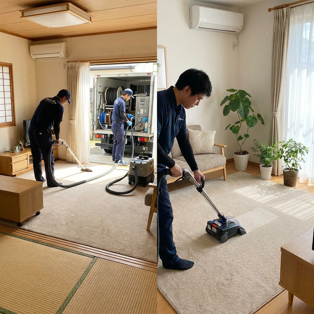 Professional vs Home Carpet Cleaning Comparison